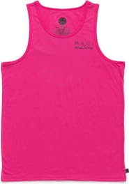 Maui & Sons Neon Cookie Logo Graphic Tank