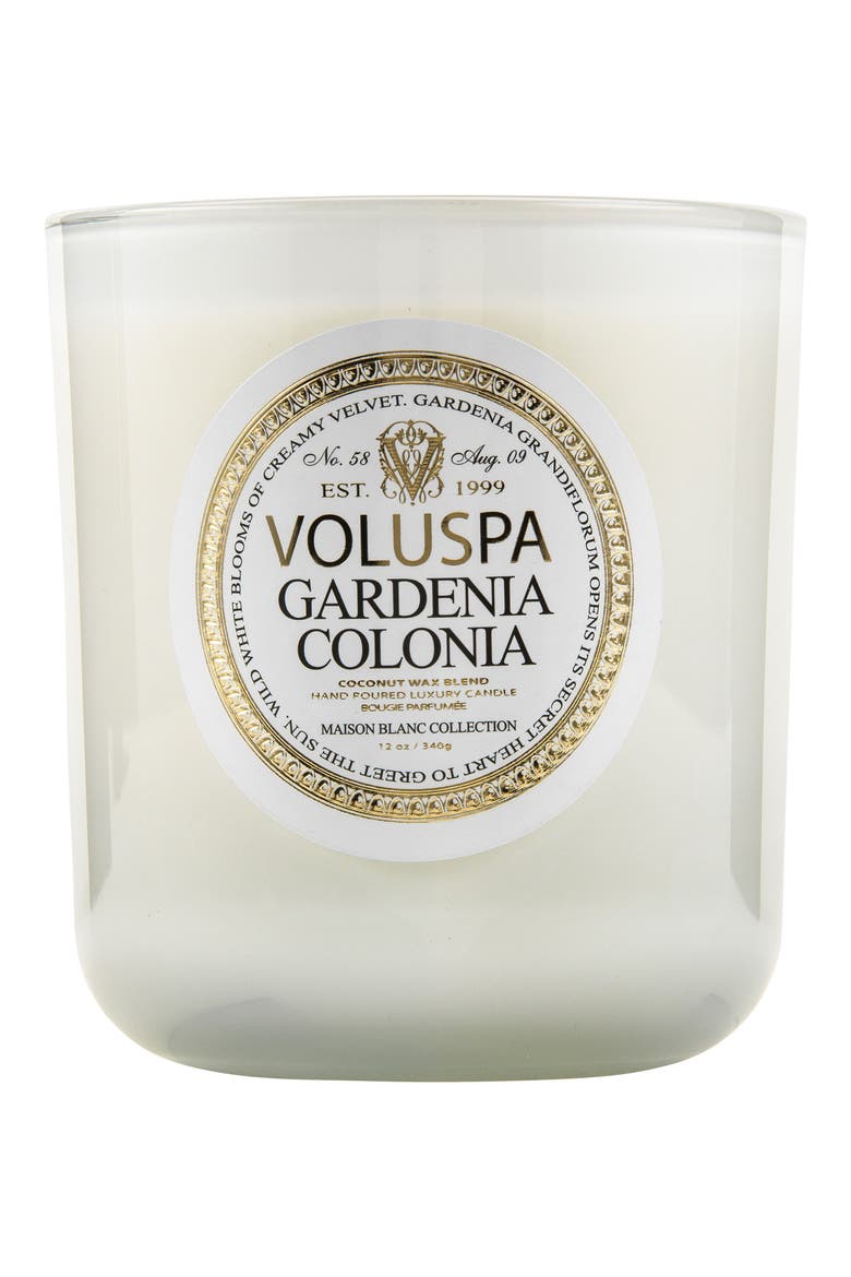 Maison Blanc Gardenia Colonia Classic Maison Candle, Main, color, NO COLOR