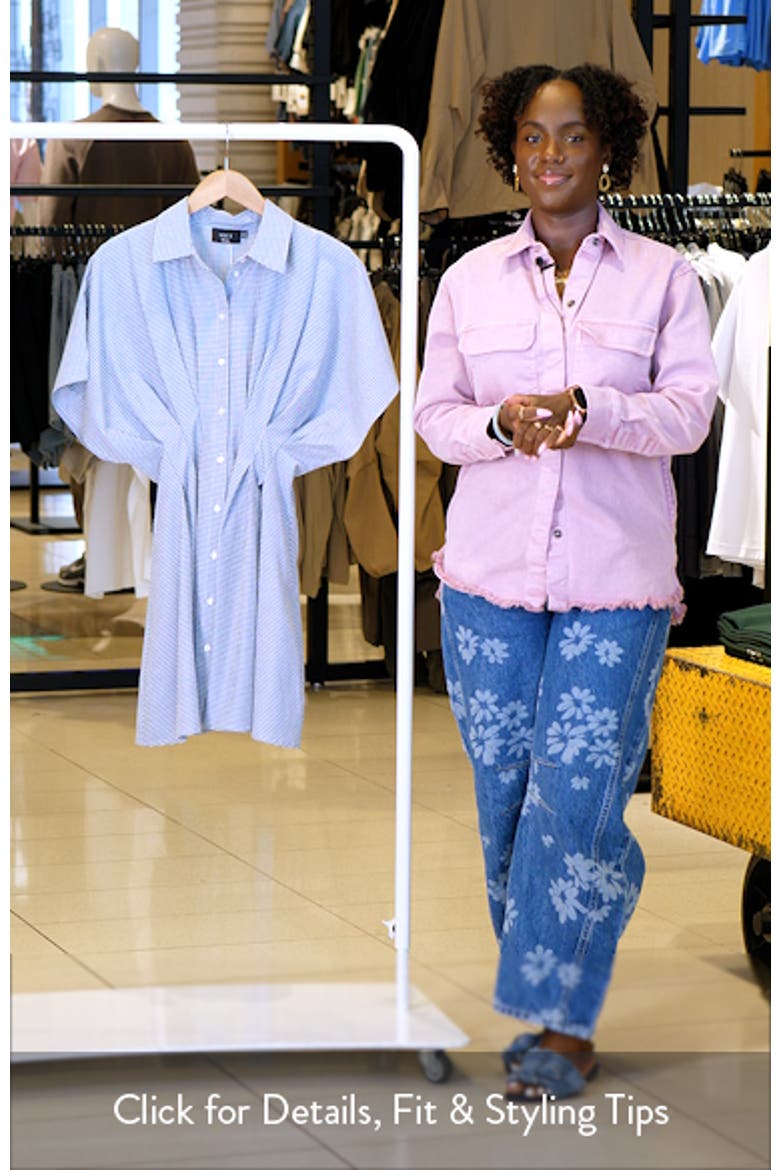 Benson Pleated Shirtdress (Nordstrom Exclusive) video