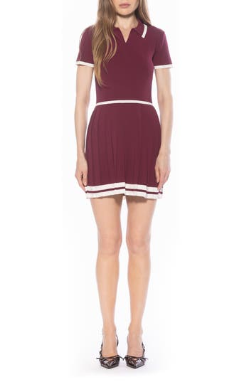 Alexia Admor Jasmine Pleated Dress In Multi