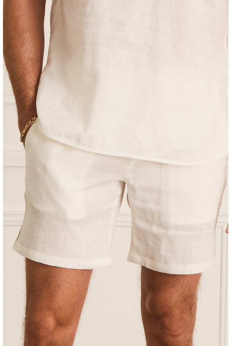 Atelier Connor Shorts, Alternate, color, White