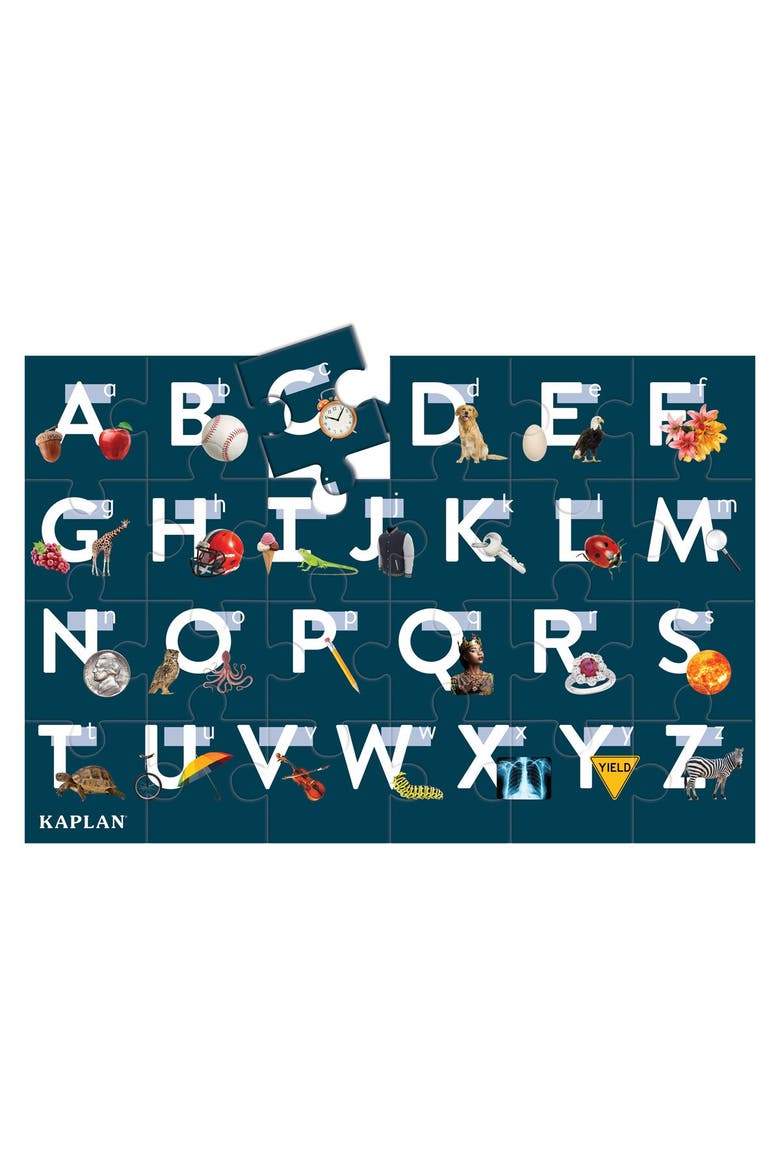 Alphabet Floor Puzzle - 24 Pieces, Alternate, color, Multicolored