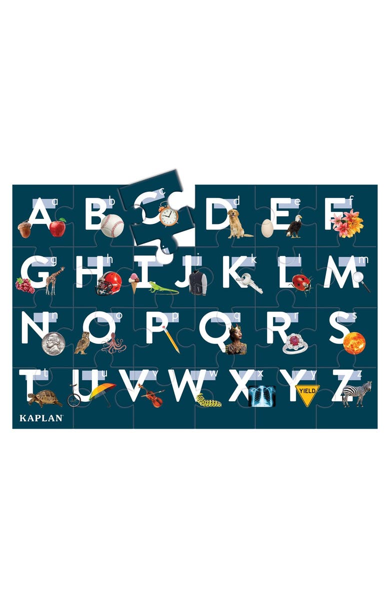 Kaplan Early Learning Company Alphabet Floor Puzzle - 24 Pieces, Alternate, color, Multicolored