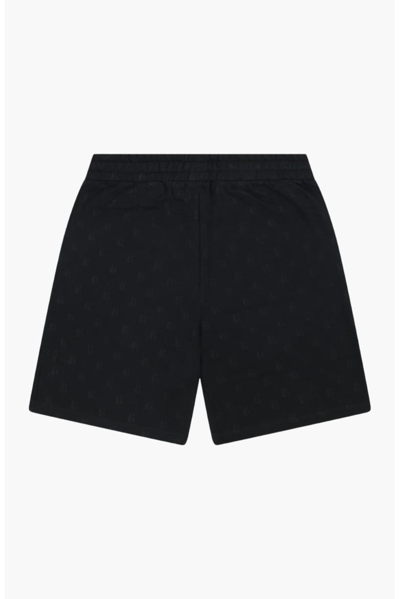 Oversize Knitted Short Set, Alternate, color, Black