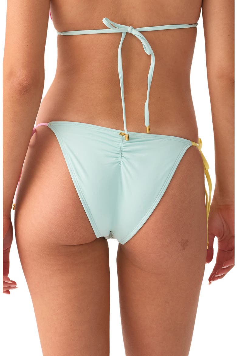 Teeny Lace Side Tie Bikini Bottoms, Alternate, color, SWEET PEA