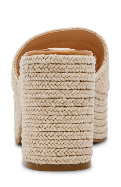 Steve Madden Trippy Platform Sandal In Natural