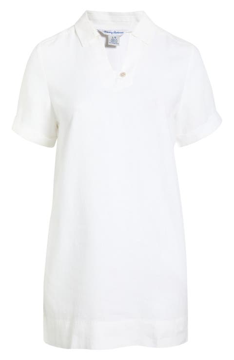 Two Palms Linen Polo Dress