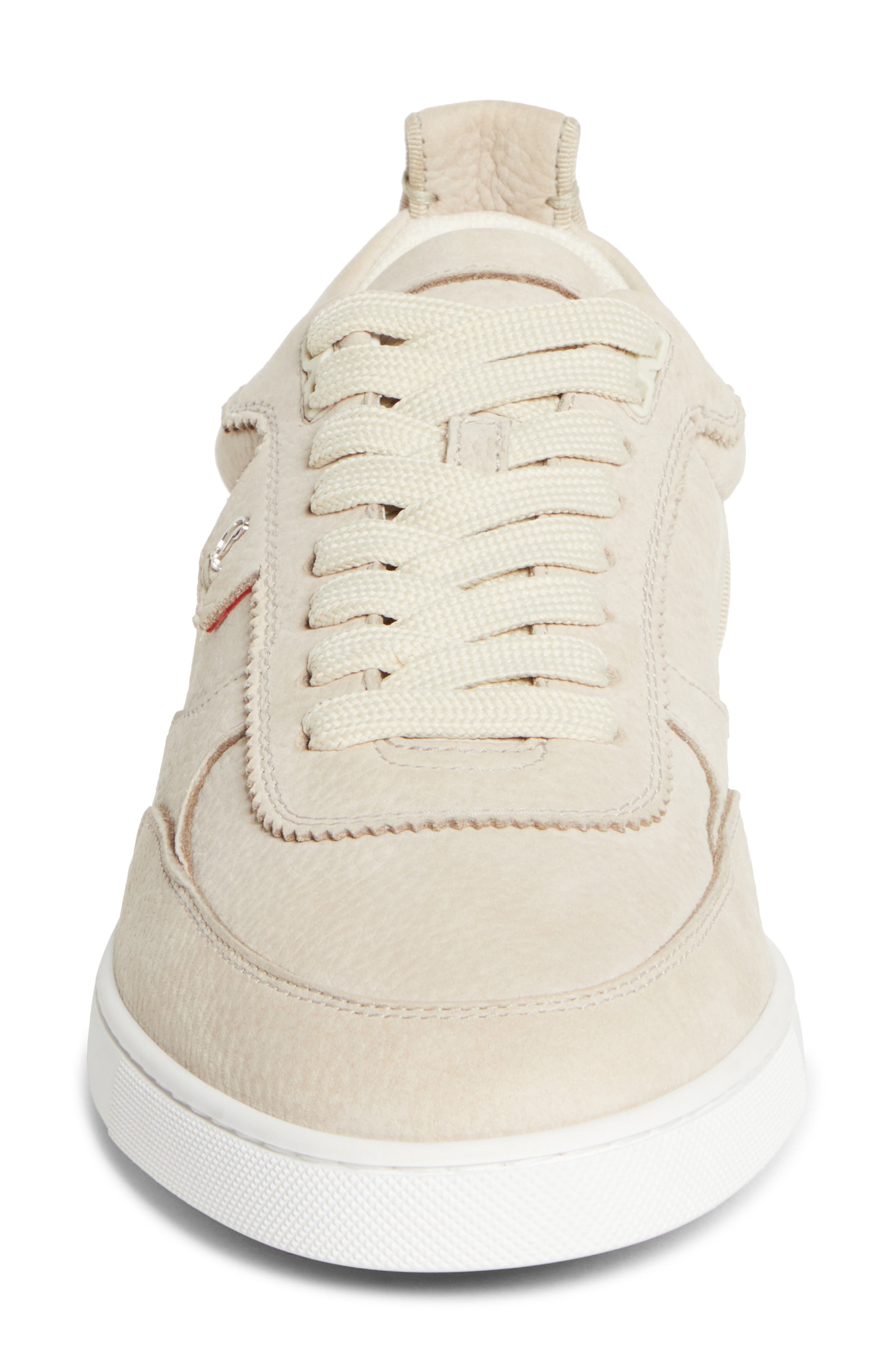 Christian Louboutin Tutti Rui Sneaker, Alternate, color, Beige