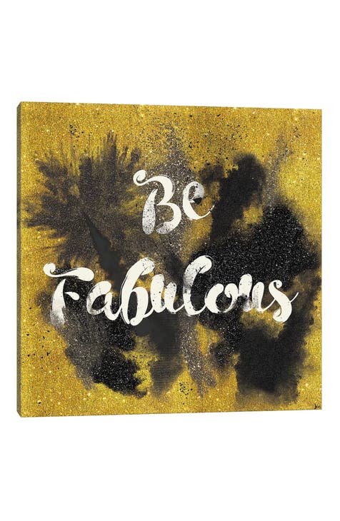 Glitter And Gold I.A by Jess Aiken Canvas Wall Art