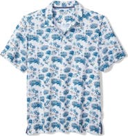 Tommy Bahama Bahama Coast Palm Scape IslandZone® Camp Shirt
