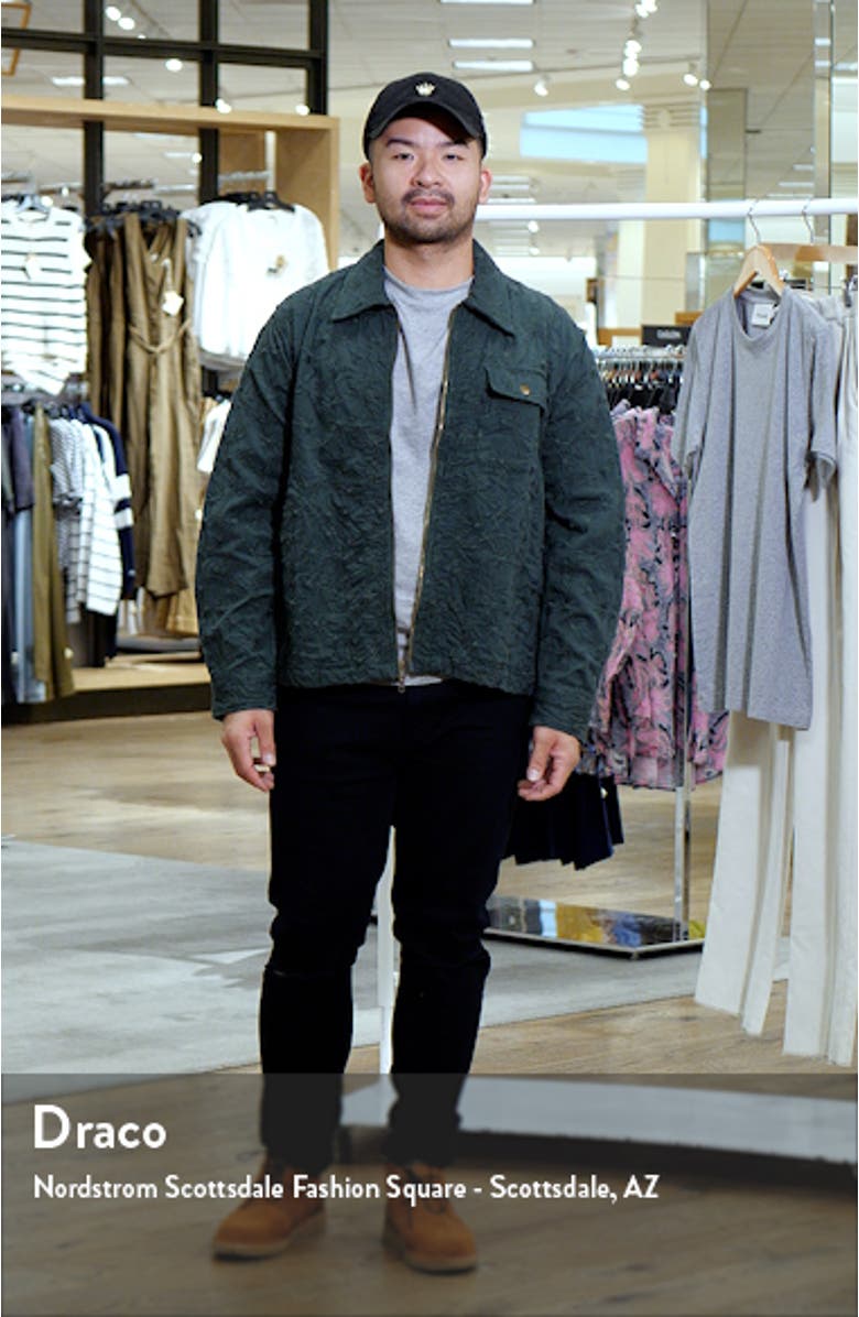 Floral Embroidered Zip-Up Jacket, sales video thumbnail