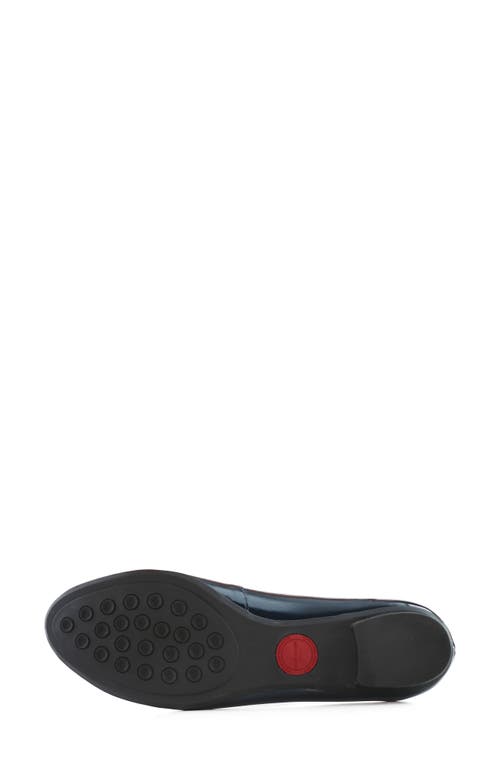 Marc Joseph New York Ferris Leather Ballet Flat In Blue