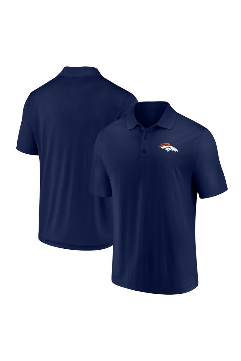 Men's Fanatics Branded Navy Denver Broncos Component Polo, Main, color, Navy