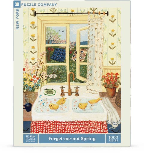 Forget-me-not Spring 1000 Piece Puzzle