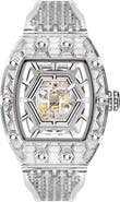 PHILIPP PLEIN Crypto King Hexagon Ice Breaker Watch Men