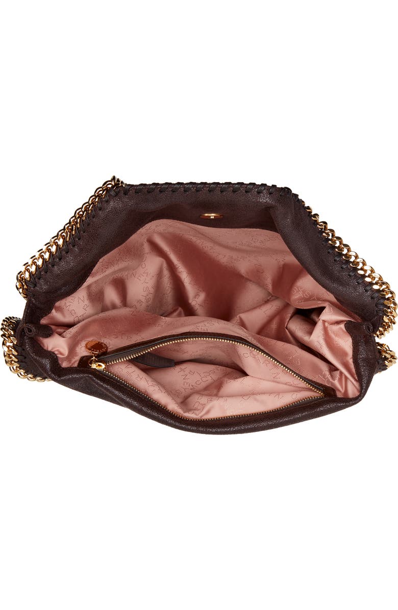 Stella McCartney Falabella Faux Leather Foldover Tote, Alternate, color,