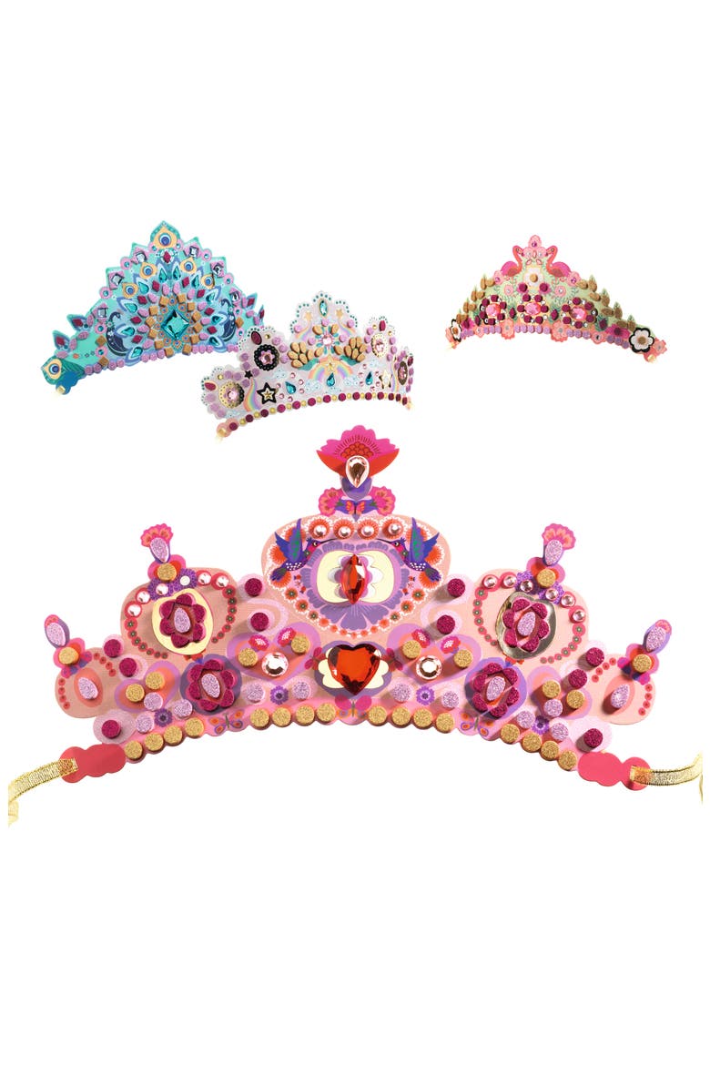 Do It Yourself Like A Princess Crown Craft Kit, Alternate, color, MULTI