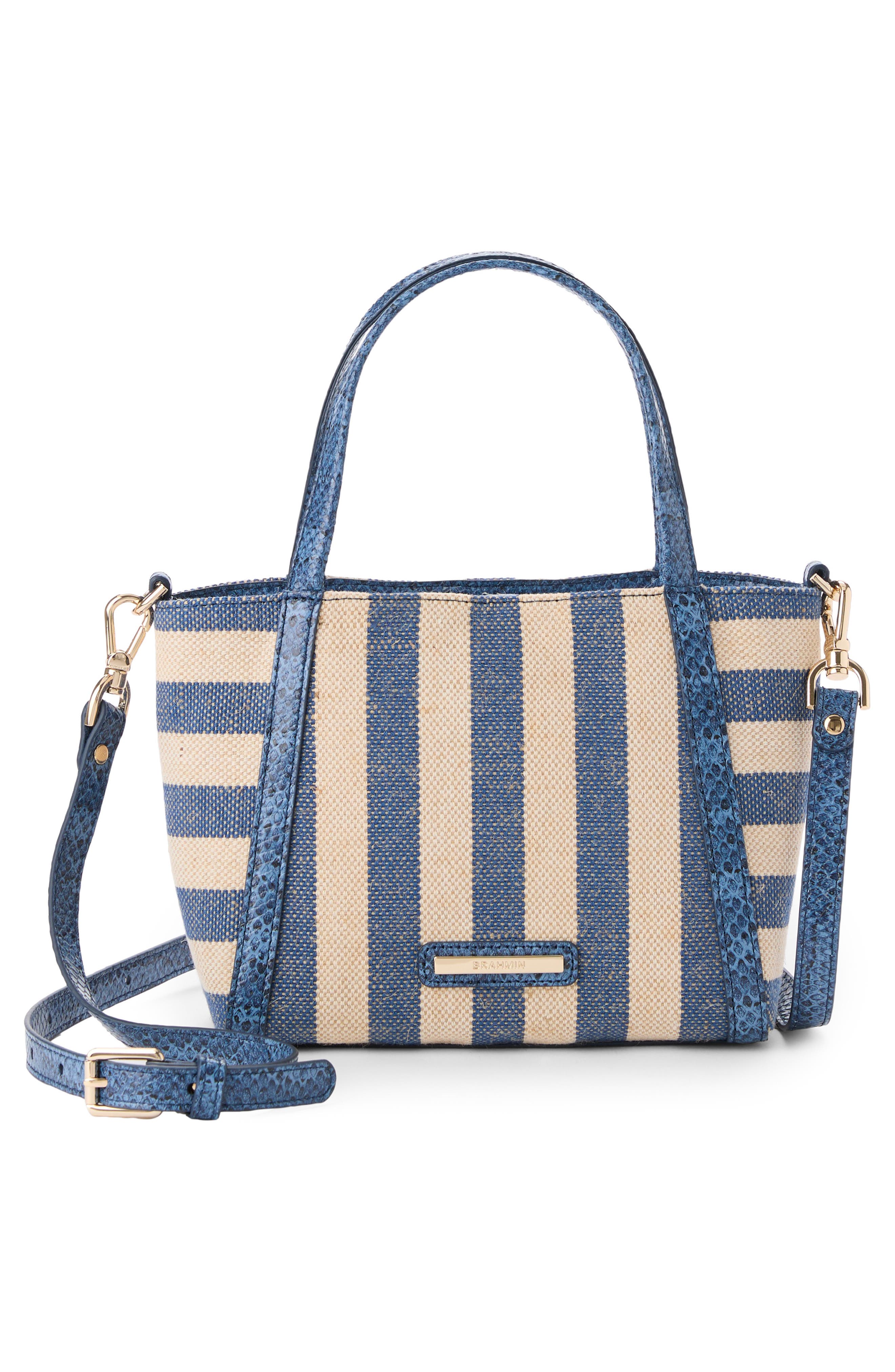 Brahmin Small Mona Tote, Alternate, color, Blue