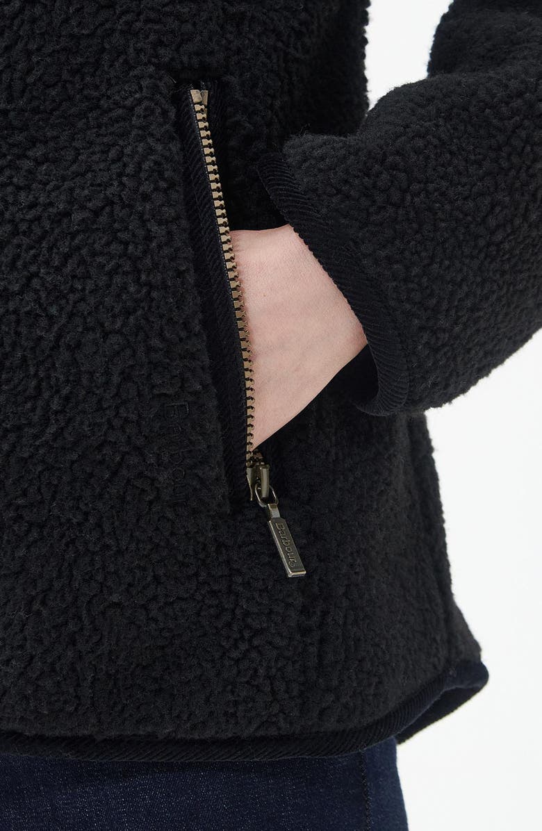 Barbour Lavenham High Pile Fleece Jacket, Alternate, color, 