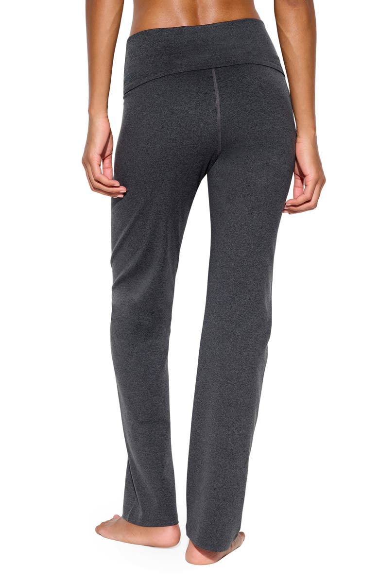 Spiritual Gangster Blair Foldover Waist Pants, Alternate, color, Vintage Black