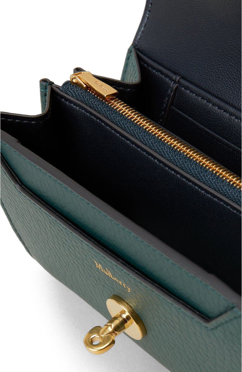 Mulberry Medium Darley Wallet, Alternate, color, Mulberry Green