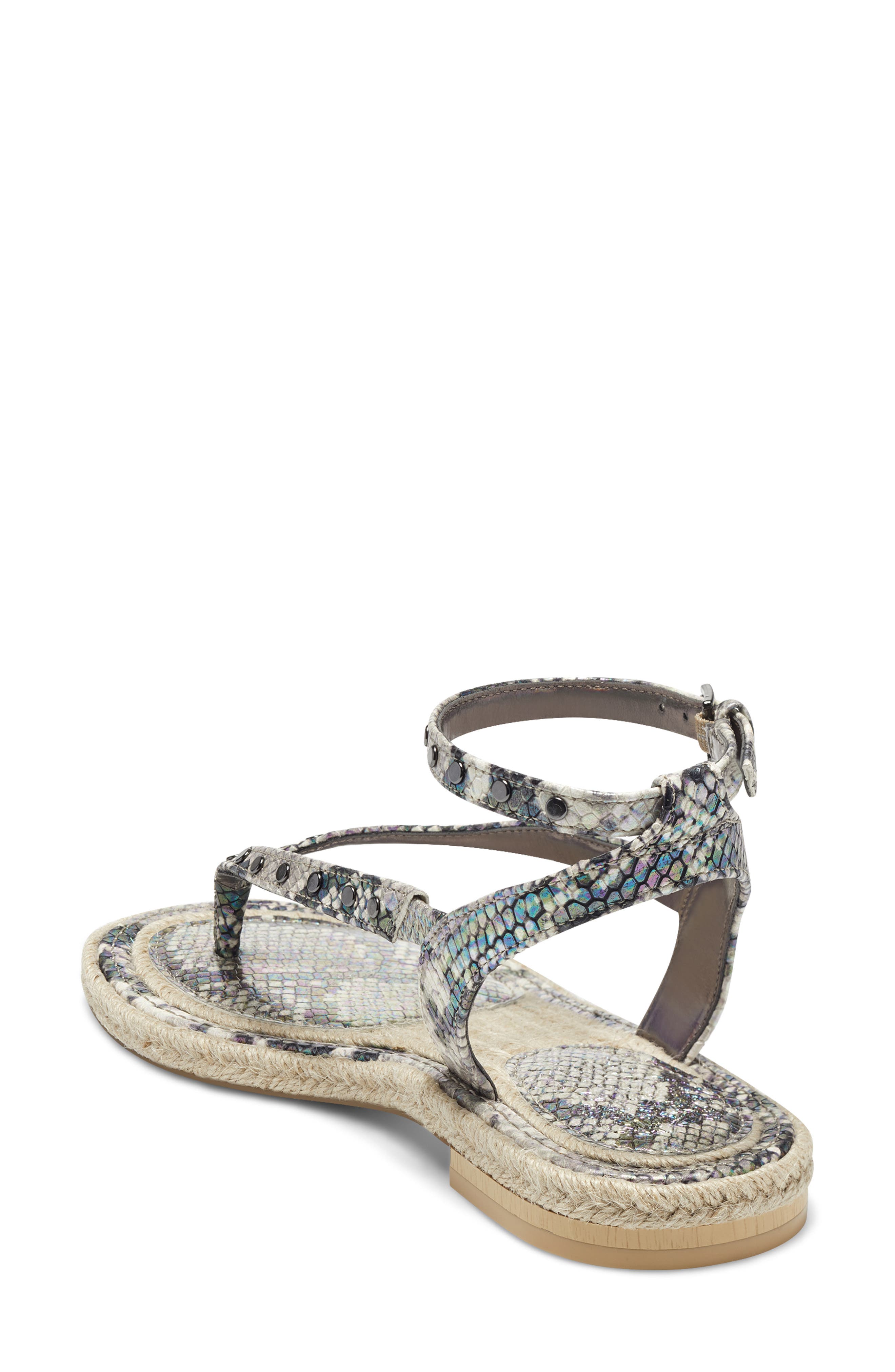 Kelmia Embellished Sandal, Alternate, color, GREY MULTI