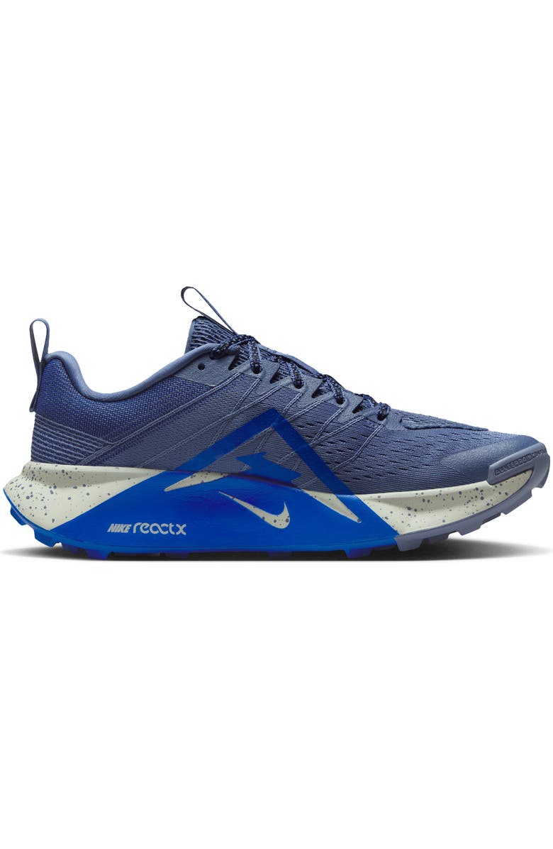 Nike Reactx Wildhorse 12 Trail Running Shoe, Alternate, color, World Indigo/ Alabaster