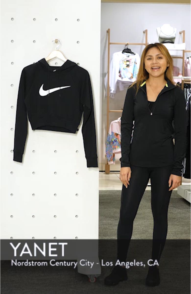 Sportswear Women's Crop Hoodie, sales video thumbnail