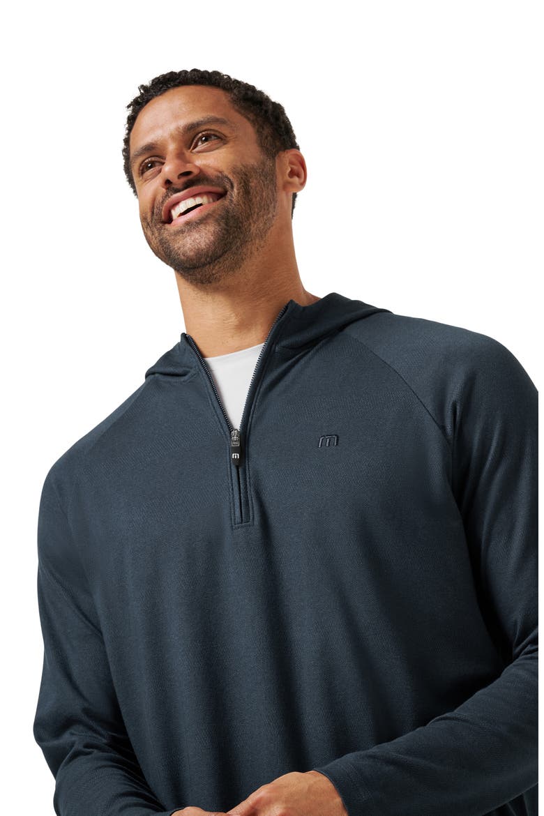 Country Hopping Quarter Zip Hoodie, Alternate, color, TOTAL ECLIPSE
