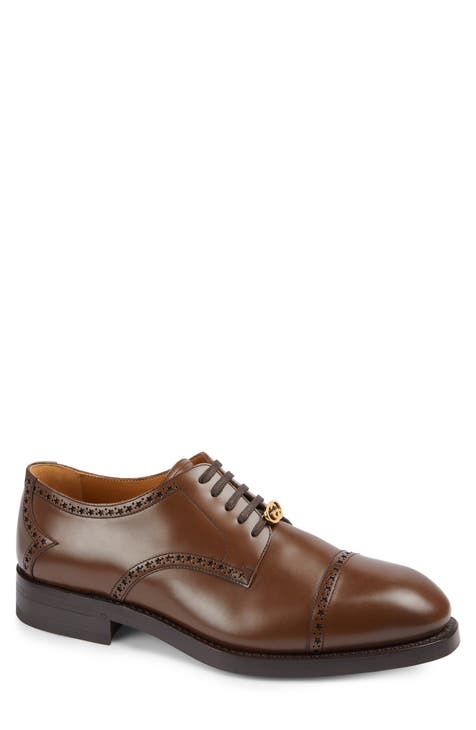 Gucci brown formal fashion shoes