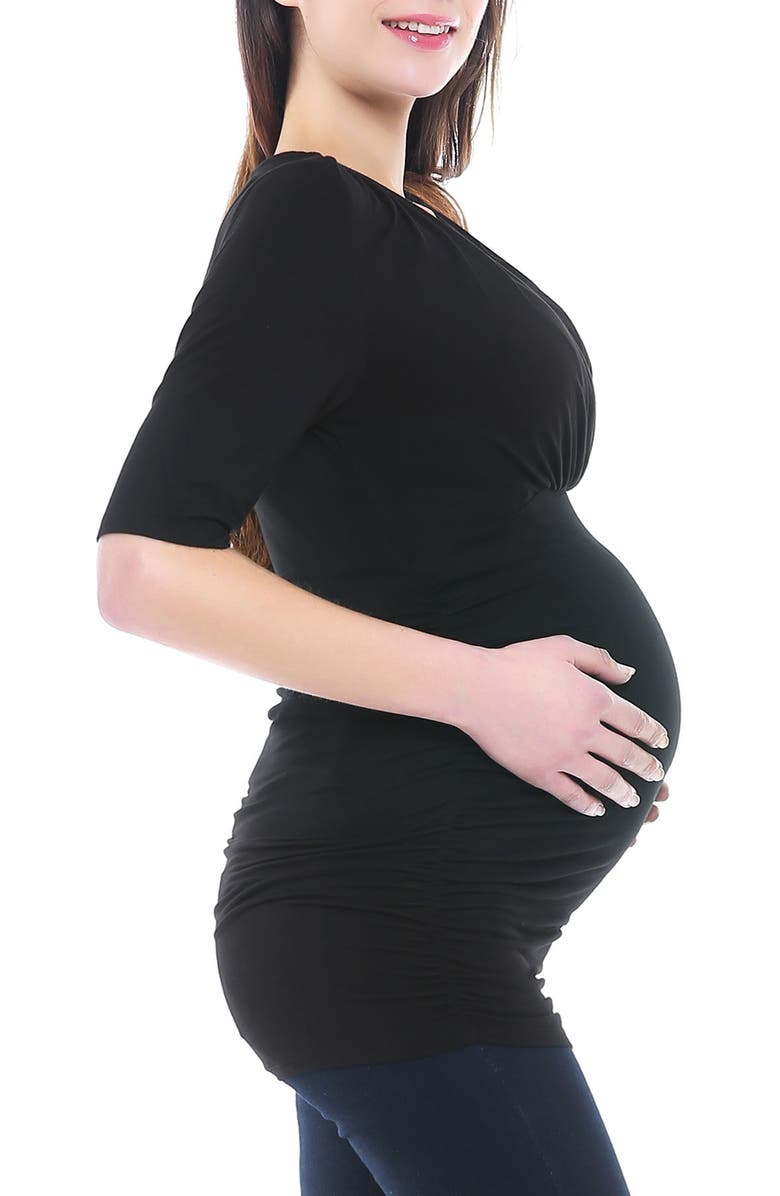 Kimi and Kai Danica Empire Maternity/Nursing Top, Alternate, color,