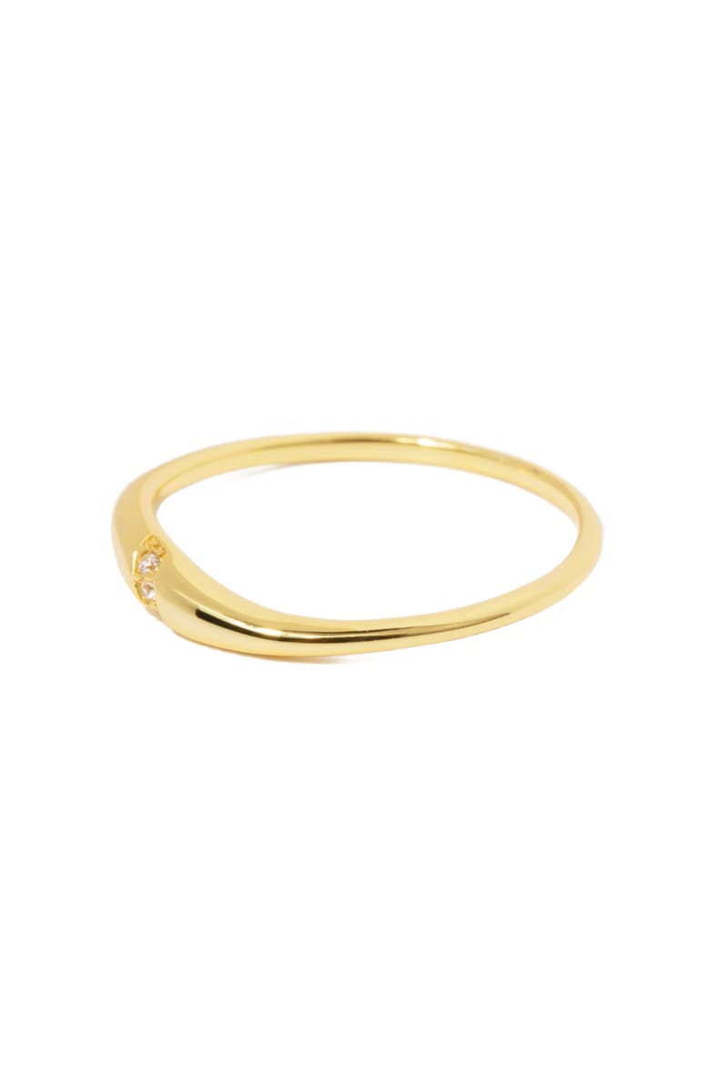 Little Sky Stone Liana Wave Ring, Alternate, color, Gold