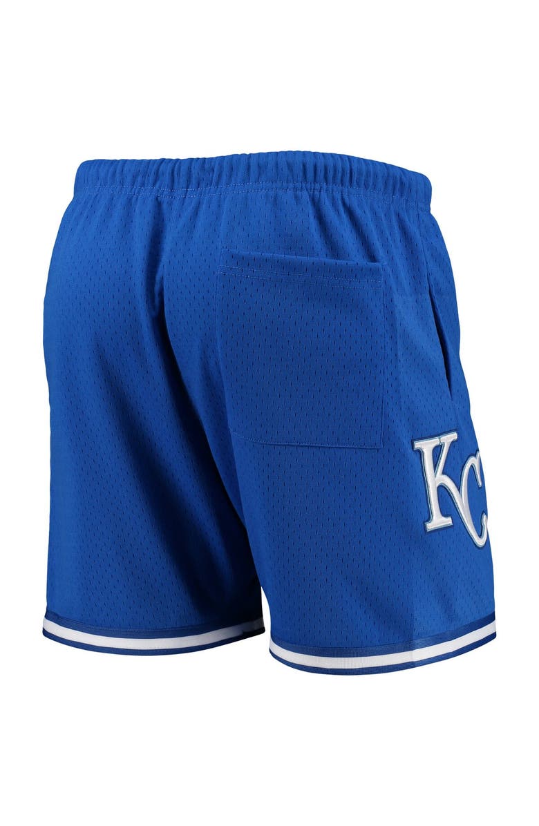 PRO STANDARD Men's Pro Standard Royal Kansas City Royals 2015 World Series Mesh Shorts, Alternate, color, Royal