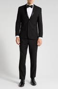 Gino Vitale Satin Notch Lapel Stretch Tuxedo Suit
