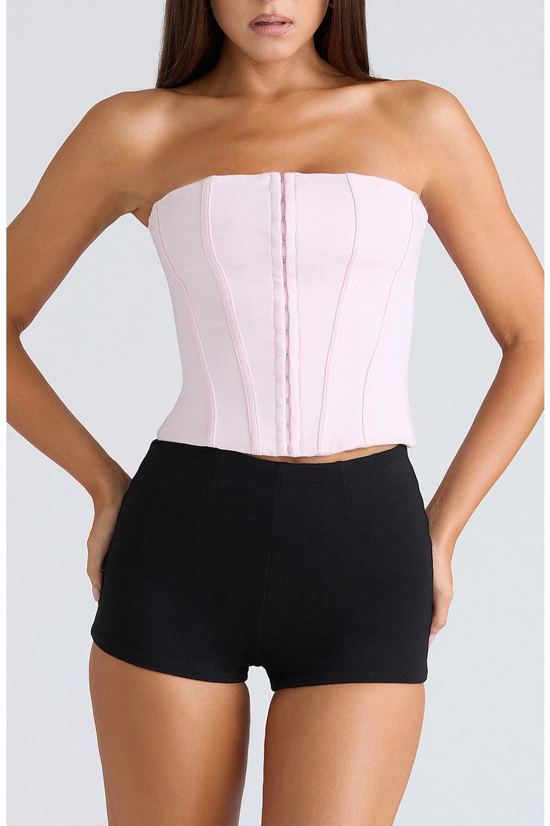 The Strapless Corset Top, Main, color, BALLERINA