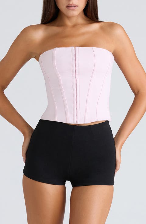 The Strapless Corset Top