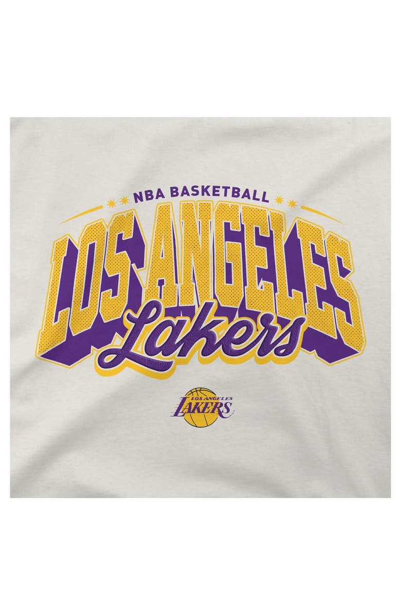Stadium Essentials Men's Stadium Essentials Cream Los Angeles Lakers Your Way Oversized Urban T-Shirt, Alternate, color, Cream