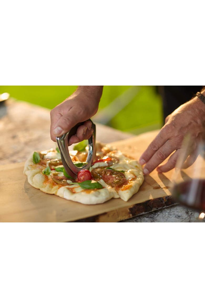 Pizza Wheel Slicer, Alternate, color, Silver