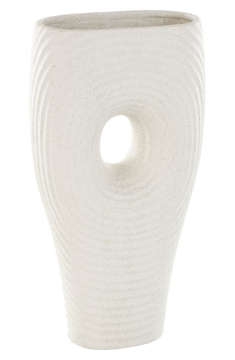 Textured Ceramic Vase