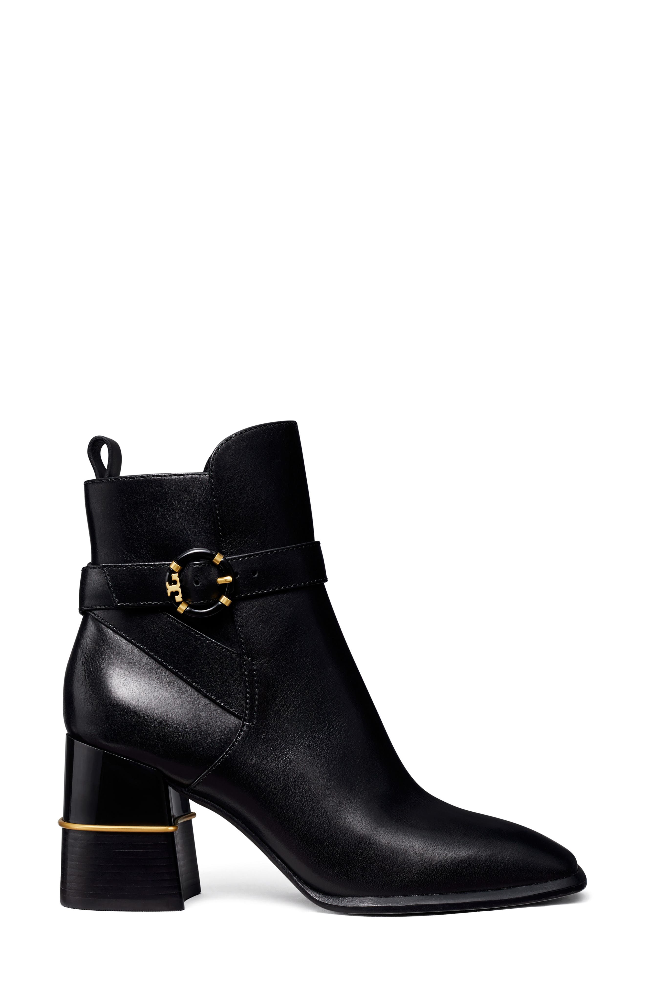 Tory Burch Multi Logo Buckle Boot, Alternate, color, 