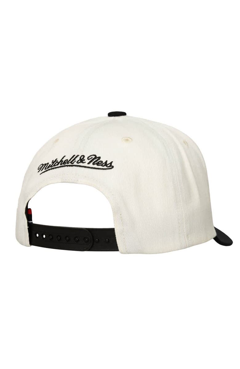 Mitchell & Ness Men's Mitchell & Ness  Cream Baltimore Orioles Coop Stretch-Snapback Hat, Alternate, color, Cream