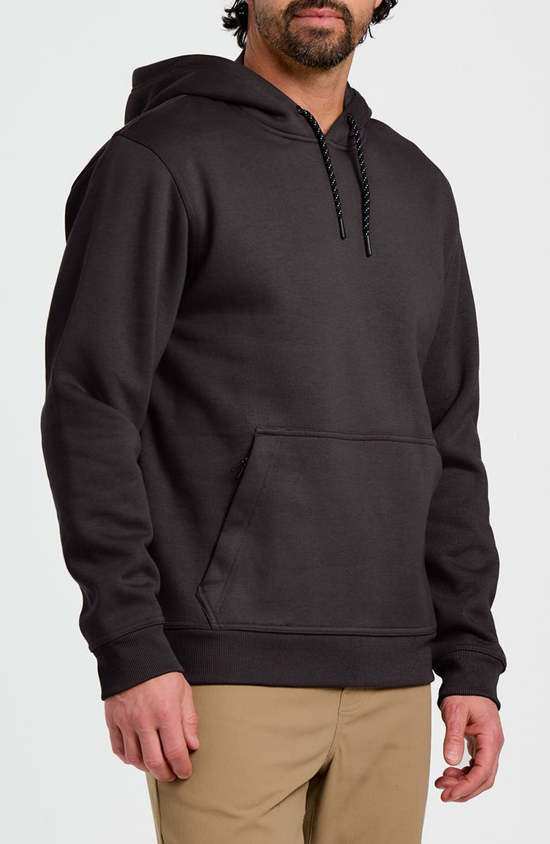 Free Fly Northcoast Fleece Hoodie, Alternate, color, Black