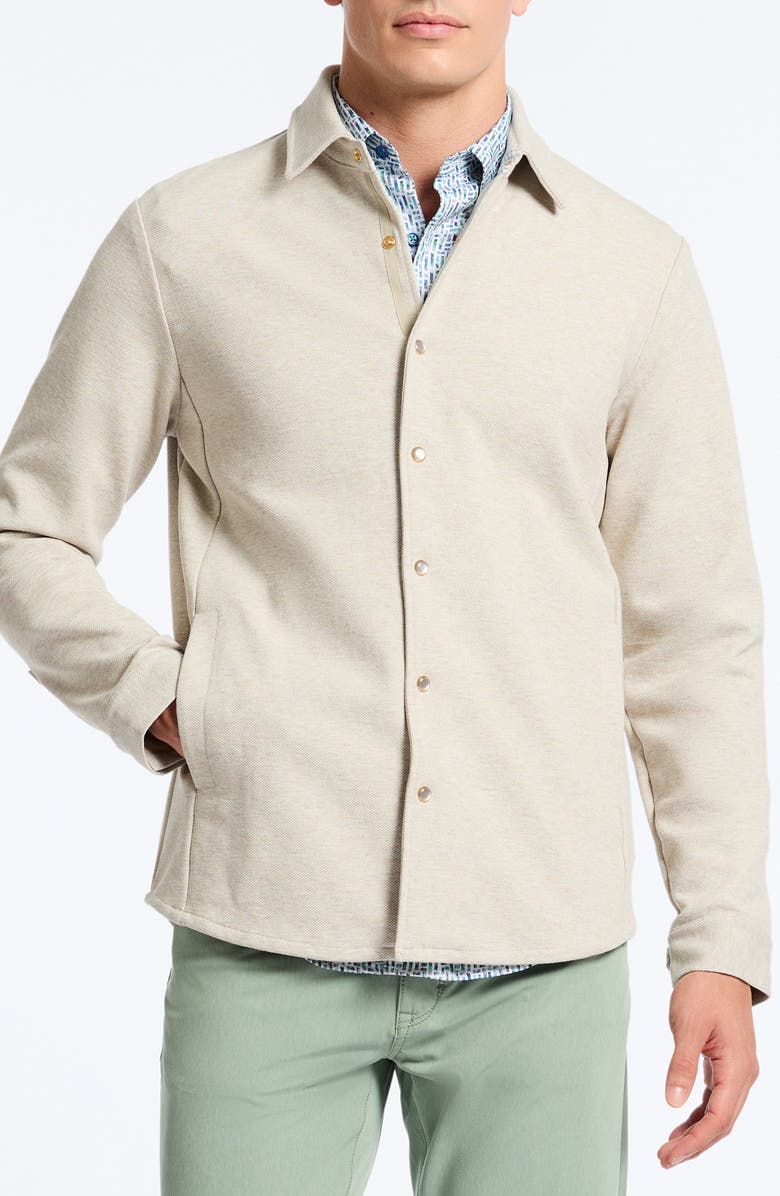 Robert Graham Kellan Knit Shirt Jacket, Main, color,