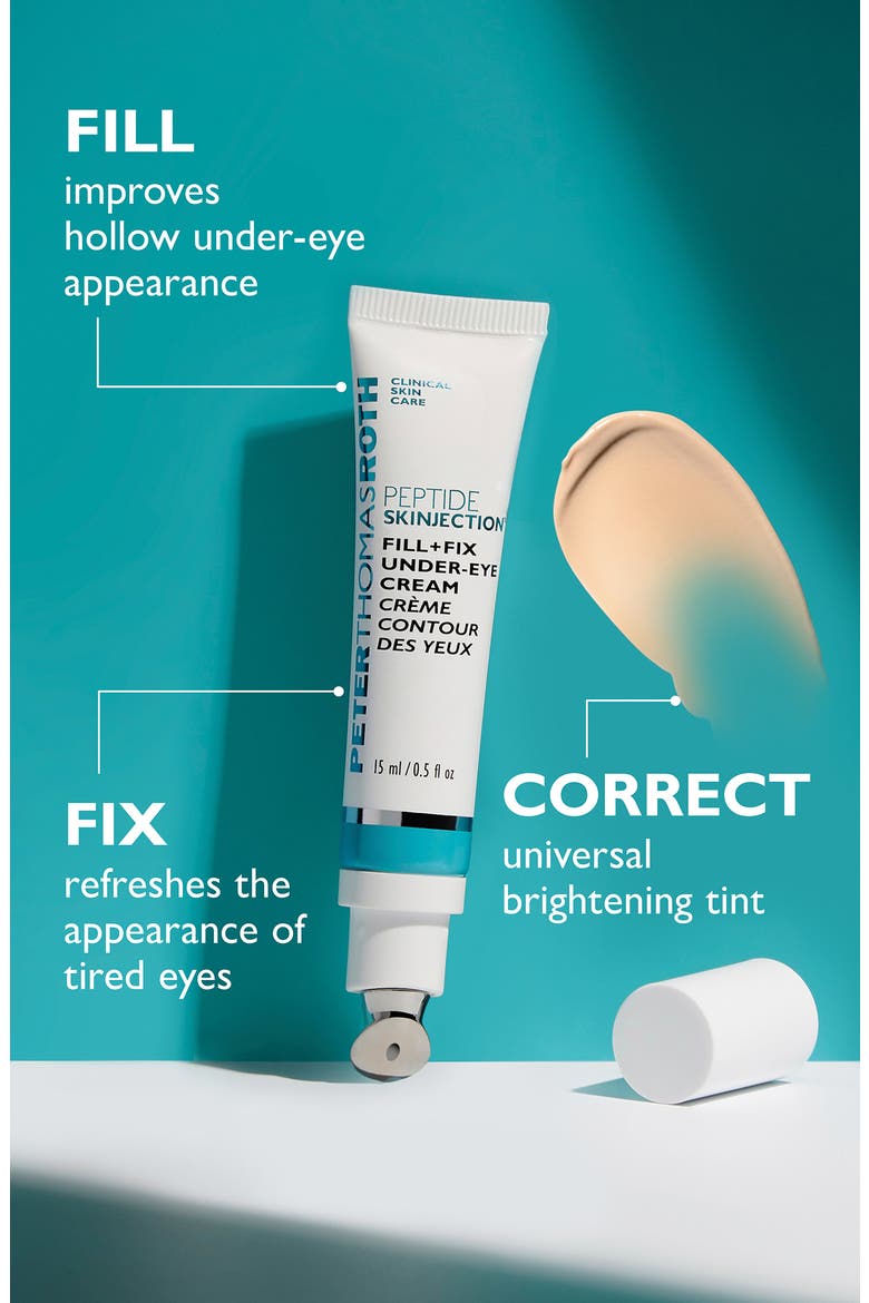 Peptide Skinjection Fill + Fix Under-Eye Cream, Alternate, color, NO COLOR