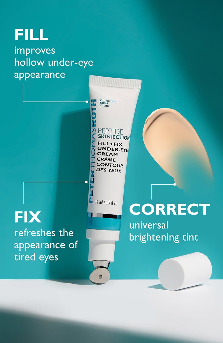 Peter Thomas Roth Peptide Skinjection Fill + Fix Under-Eye Cream, Alternate, color, 