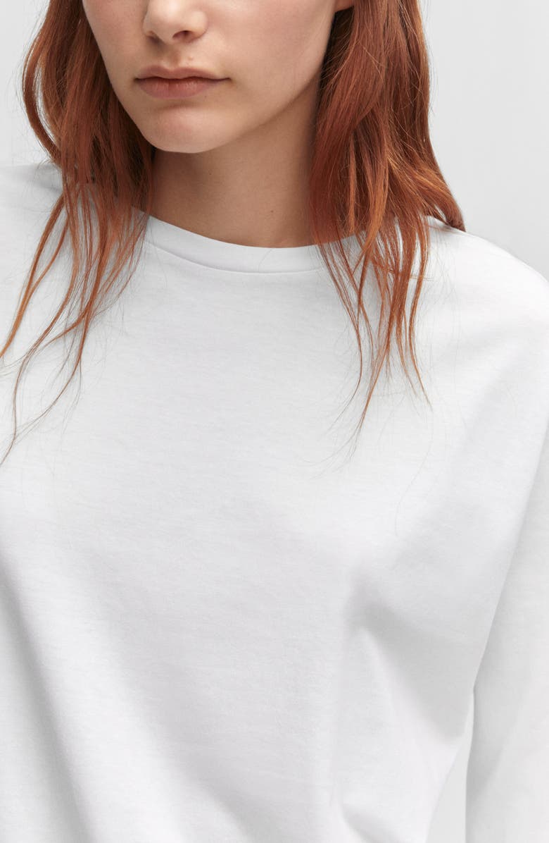 MANGO Stripe Cotton Pajamas, Alternate, color, 