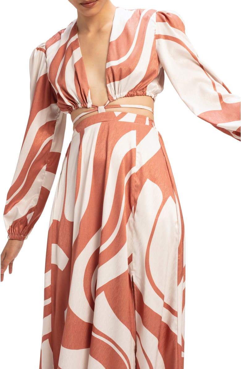 DIARRABLU Amal Dress, Alternate, color, Luze Rust