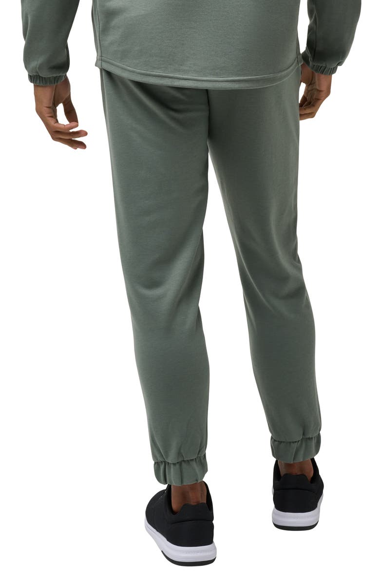 TravisMathew Sideslip Fleece Joggers, Alternate, color, Dark Olive