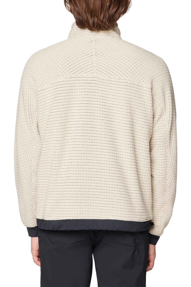 Summit Grid Big Grid Half Zip Pullover, Alternate, color, FOSSIL