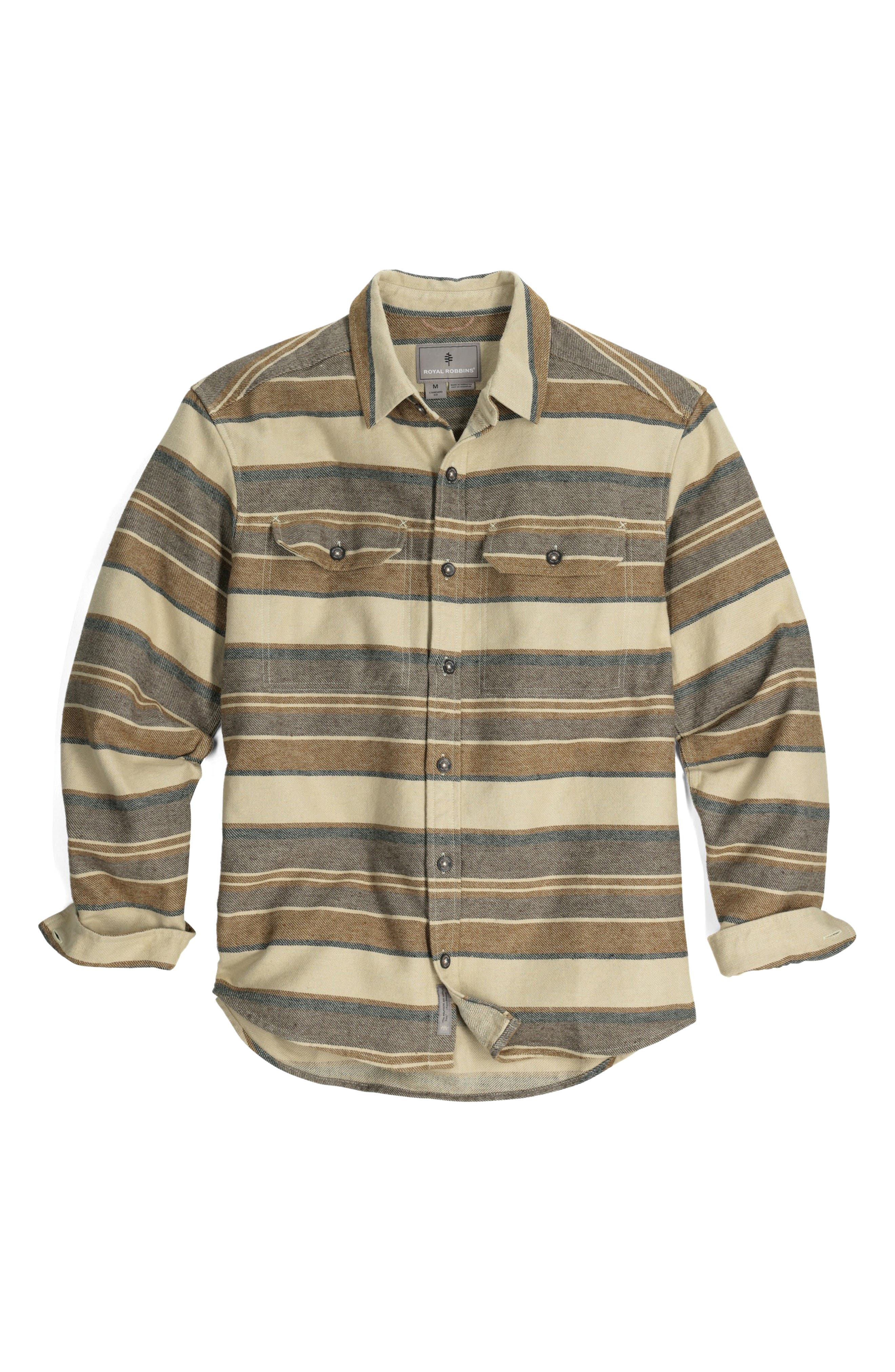 Clouds Rest Hemp Blend Button-Up Shirt - image 2
